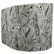 Los Altos Colton Botanical Blue Upholstered Swivel Chair
