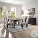 Nolan Linen Oak Side Chair Set of 2