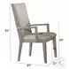 Rocky Gray Oak Arm Chair Set of 2