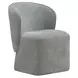 Dining Studio Sapphire Upholstered Dining Chair with Casters