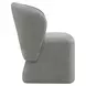 Dining Studio Sapphire Upholstered Dining Chair with Casters