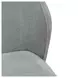Dining Studio Sapphire Upholstered Dining Chair with Casters