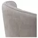 Dining Studio Truffle Upholstered Dining Chair with Casters