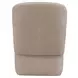 Dining Studio Wicker Upholstered Dining Chair with Casters