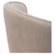 Dining Studio Wicker Upholstered Dining Chair with Casters