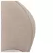 Dining Studio Wicker Upholstered Dining Chair with Casters