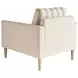 Sunset Key Marcella Beige Upholstered Accent Chair