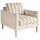 Sunset Key Marcella Beige Upholstered Accent Chair
