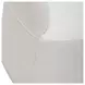Dining Studio Ivory Upholstered Dining Arm Chair with Casters