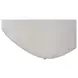 Dining Studio Ivory Upholstered Dining Arm Chair with Casters
