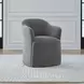 Dining Studio Sapphire Upholstered Dining Arm Chair with Casters Set of 4
