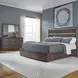 Cascade Falls Satin Espresso 9 Drawer Dresser with Mirror