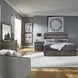 Cascade Falls Satin Espresso 9 Drawer Dresser with Mirror