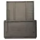 Cascade Falls Satin Espresso 9 Drawer Dresser with Mirror