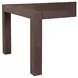 Cascade Falls Satin Espresso 100" Extendable Rectangular Dining Table