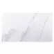 Yabeina White and Gray Oak 71" Rectangular Marble Top Dining Table