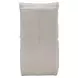 Dining Studio Ivory Upholstered Pillowtop Dining Side Chair with Casters