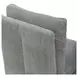 Dining Studio Sapphire Upholstered Pillowtop Dining Side Chair with Casters