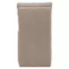 Dining Studio Wicker Upholstered Pillowtop Dining Side Chair with Casters