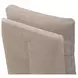 Dining Studio Wicker Upholstered Pillowtop Dining Side Chair with Casters
