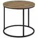 Lainey Mango Round End Table