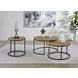 Lainey Mango Round End Table