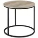 Lainey Distressed Pine Round End Table