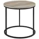 Lainey Distressed Pine Round Nesting Occassional Table Set