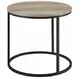 Lainey Distressed Pine Round End Table