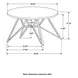 Hadi Cement And Gunmetal Coffee Table