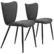 Prestige Black Dining Chair Set Of 2