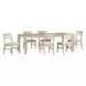 West End Natural Maple 90" Extendable Rectangular Butterfly Leaf Dining Table