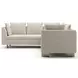 Altura Oatmeal 2 Piece Modular Small L Sectional with RAF Loveseat