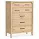 Somerset Butternut 5 Drawer Chest