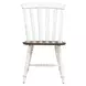 Al Fresco Graphite and Whitestone Drop Leaf Round Dining Room Set