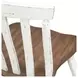 Al Fresco Graphite and Whitestone Side Chair Set of 2