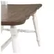 Al Fresco Graphite and Whitestone 42" Dining Bench