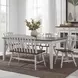 Al Fresco Graphite and Whitestone 42" Dining Bench