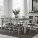 Garden Terrace Graphite and Whitestone 7 Piece Dining Set