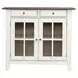 Al Fresco Graphite and Whitestone 2 Glass Door Server