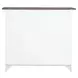 Al Fresco Graphite and Whitestone 2 Glass Door Server