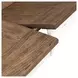 Al Fresco Graphite and Whitestone 74" Extendable Rectangular Dining Table