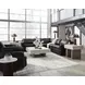 ModMax II Black Leather 5 Piece Sectional