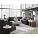 ModMax II Black Leather 5 Piece Sectional