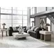 ModMax II Black Leather 5 Piece Sectional