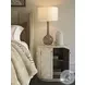 Rendezvous Limestone Oval Albion Nightstand