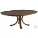 Rendezvous Walnut Round Extendable Warwick Dining Table