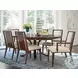 Rendezvous Walnut Round Extendable Warwick Dining Table