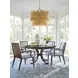 Boswell Rendezvous Blue Upholstered Arm Chair