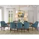 Lambeth Rendezvous Blue Upholstered Side Chair